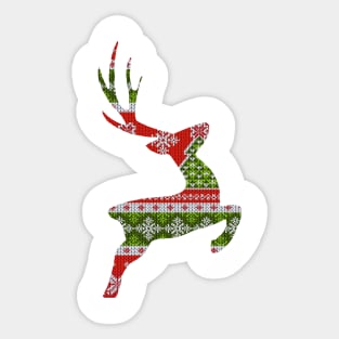 Reindeer jumper Sticker